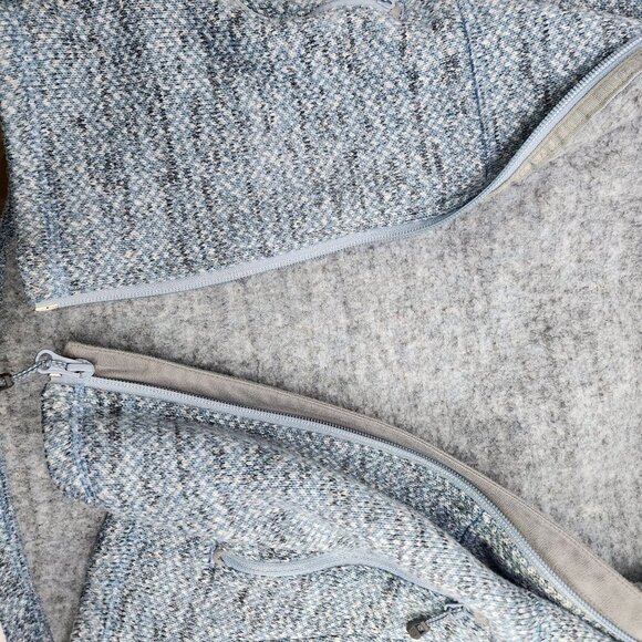 Mammut Kachemak Full Zip‎ Hooded Fleece Jacket 1010-21520 Women's XS Fog Blue - Picture 8 of 11